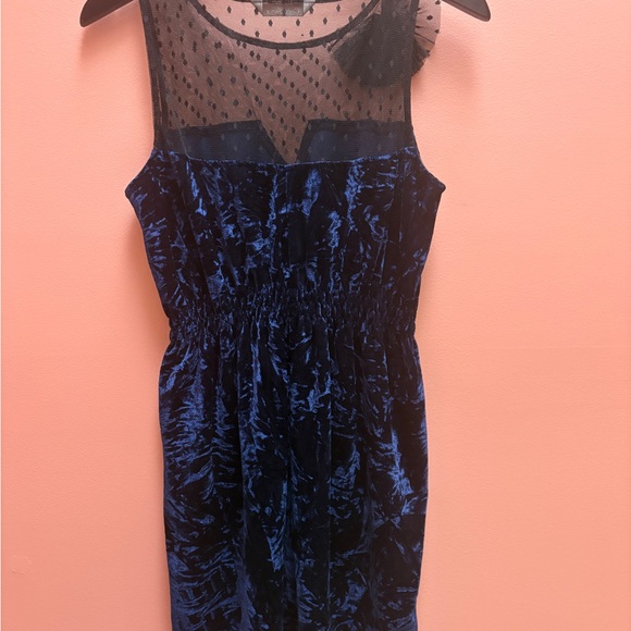 Y2K Costa Blanca Velvet Dress - Picture 3 of 8